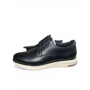 Size 13M Cole Haan Grand Atlantic Oxford Black Leather Casual Dress Shoes